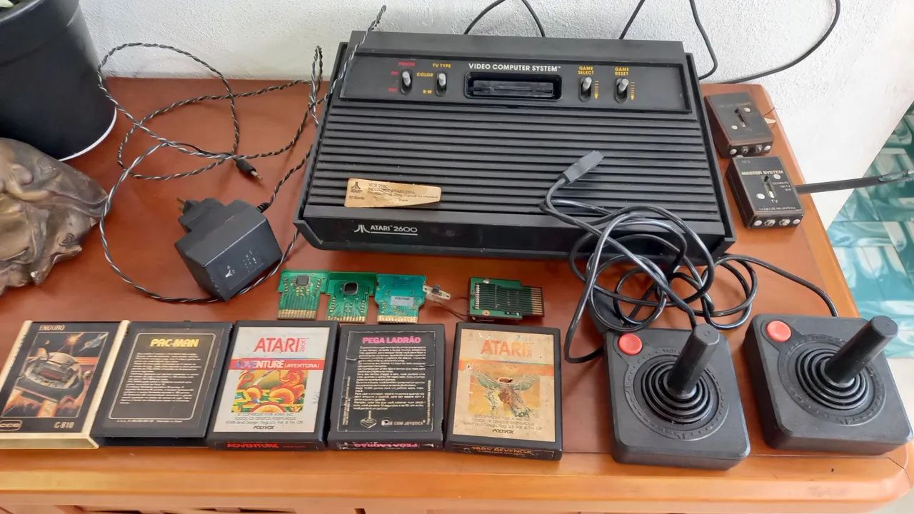 Atari 2600 - vídeo game Clássico - Foto 2