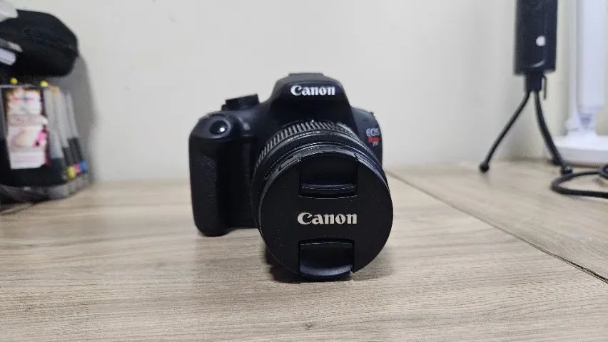 Câmera Canon Rebel T5 Completa - Kit Original e em Perfeito Estado!