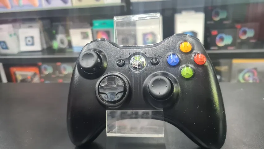 Controle Xbox 360 - Preto | Alta Performance e Conforto para Jogos | Seminovo