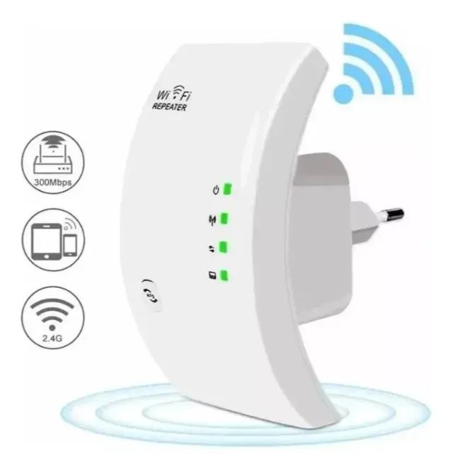 Replicador Wifi Sinal Wireless Amplificador Extensor Potente