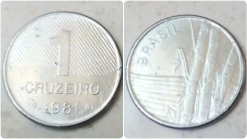 Moeda Colecionável 1 Cruzeiro Antiga - Foto 2