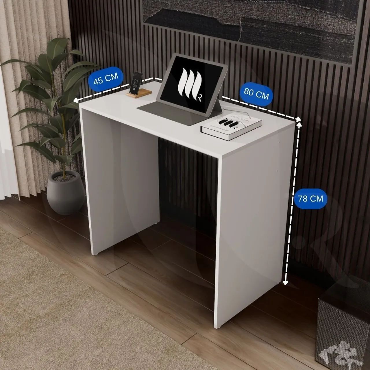 White MDF Desk64960485933825122