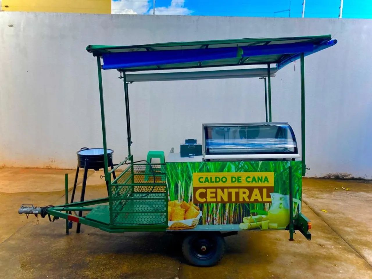 Trailer Caldo de Cana - Lanche de Rua