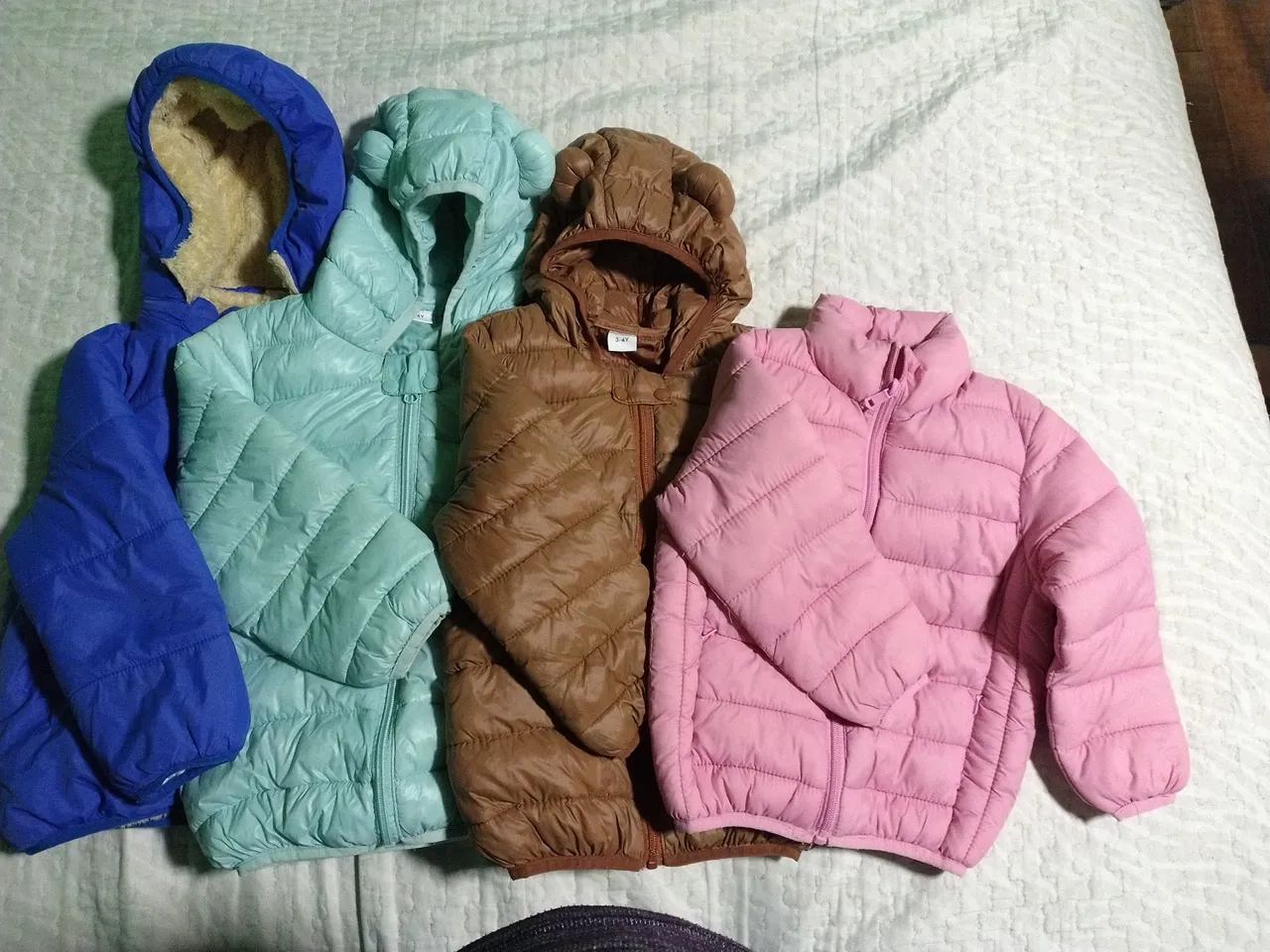4 Casacos de Inverno para Bebê