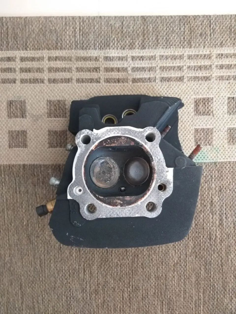 Cabeçote da harley fat boy em bom estado ano 2008 - Foto 3