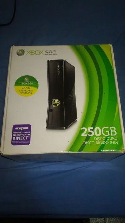 Xbox 360 250Gb bloqueado.