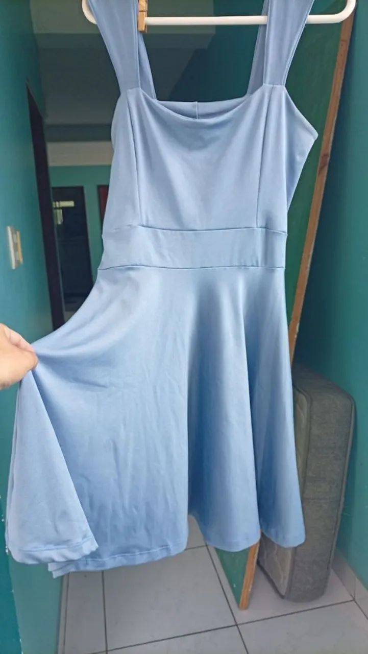 Vestido Feminino Azul Serenity - Foto 3