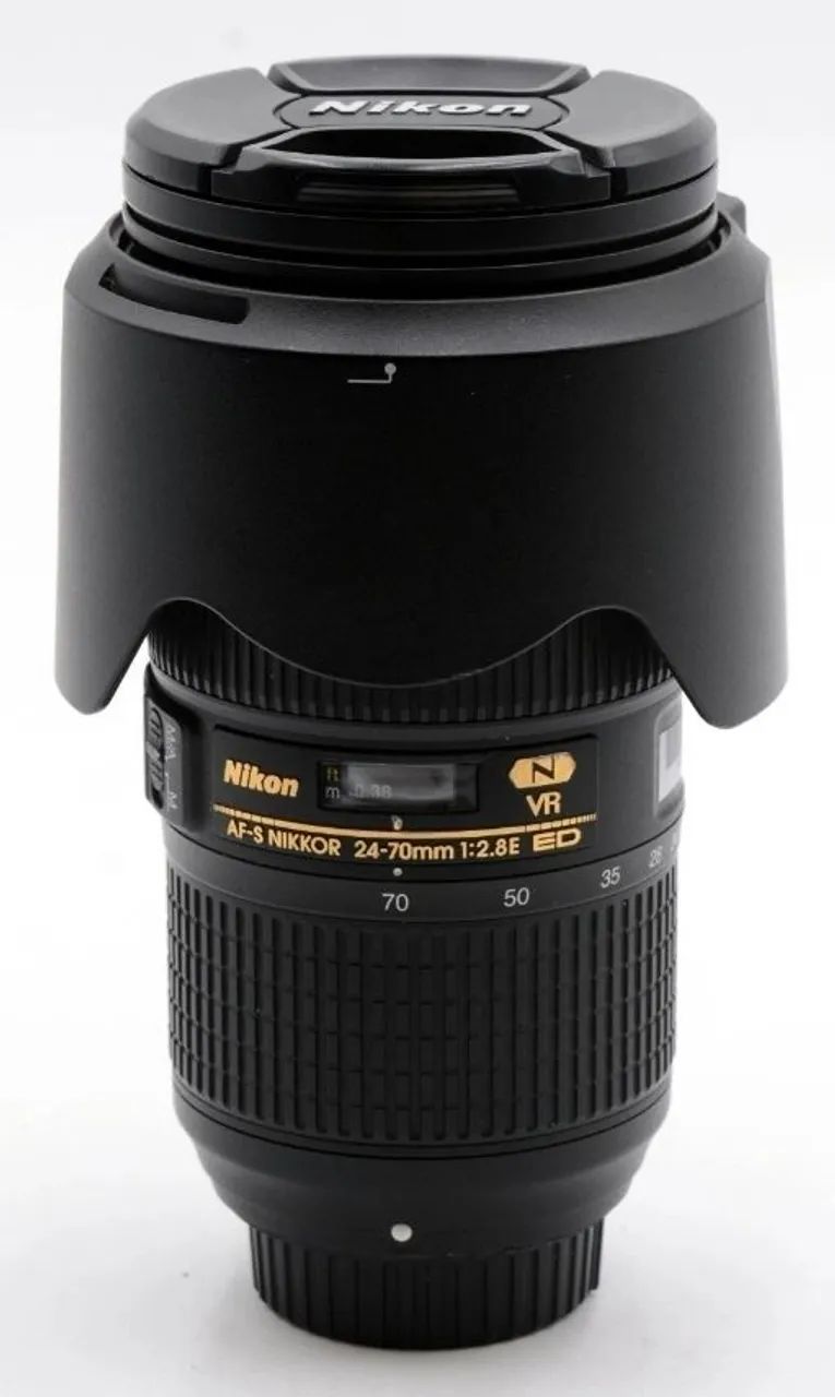 【現行VR】Nikon AF-S 24-70mm f/2.8E ED VR Lente Nikon AF-S NIKKOR 24-70mm f/2.8E ED VR – Zoom Profissional