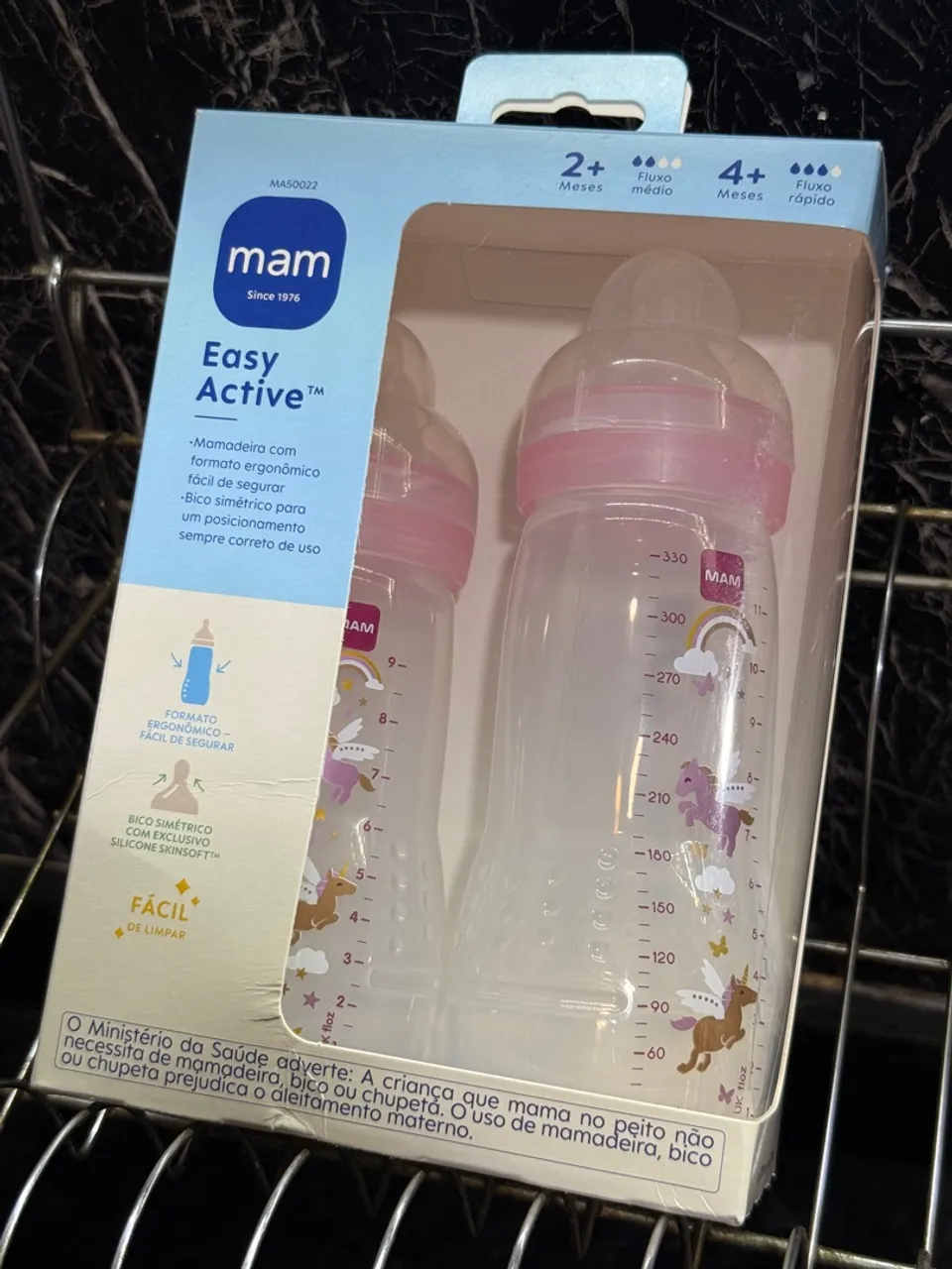 Mamadeira Easy Active 2+ meses