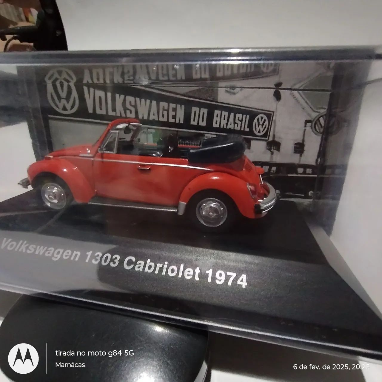 Coleção VW nr 58 Fusca Cabriolet 1974 - Foto 4