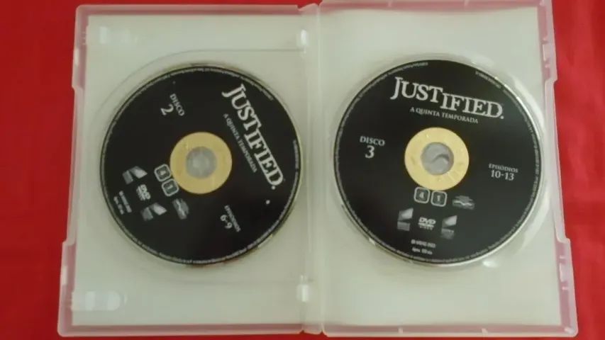 Dvd - Just Ified - ( 5ª Temporada Completa ) (Usado) - Foto 4