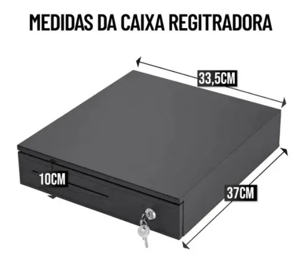 Caixa Registradora Gaveta Pra Comercio Supermercado Dinheiro - Foto 5