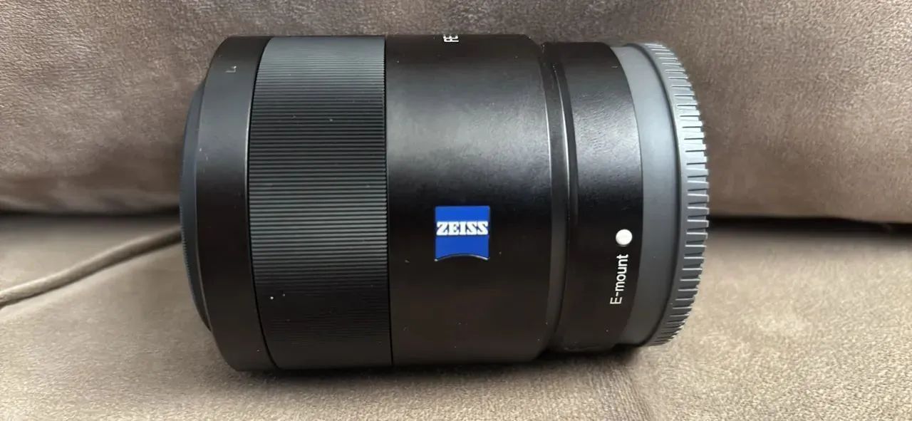 Lente Sony zeiss 55mm 