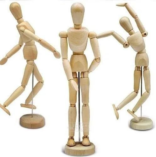 Boneco Articulado Madeira  - Desenho Motion - Foto 4