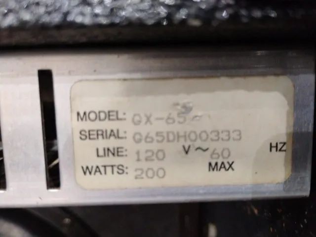 Amplificador Cubo Crate GX-65 - 65W - Made in USA - Foto 5