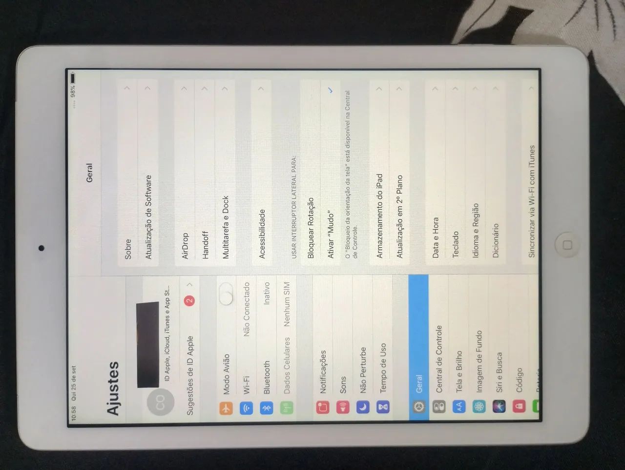 iPad Air 1 16gb Branco  - Foto 3