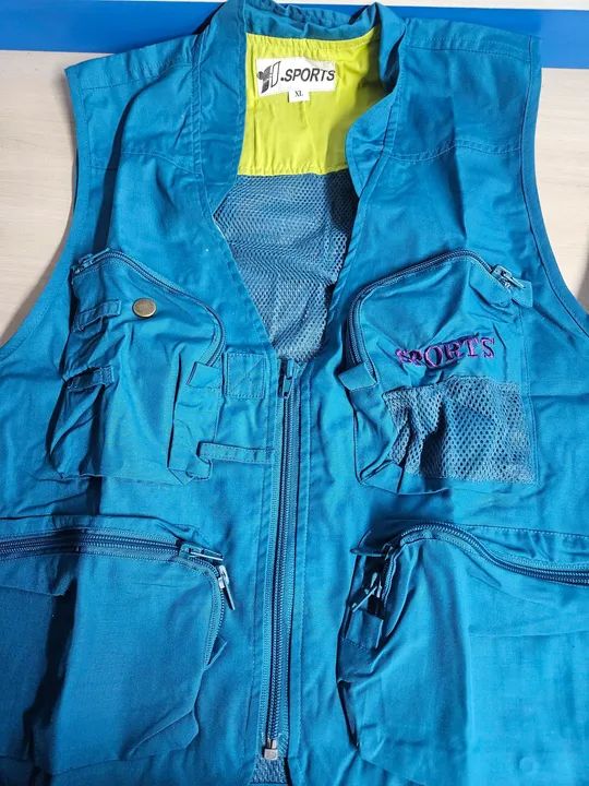 Kit de pesca - Colete, chapéus e acessórios - Foto 5