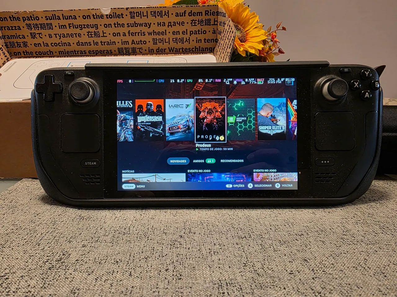 Steam Deck LCD 1tb - Consoles de Vídeo Game - Vila Suissa, Mogi