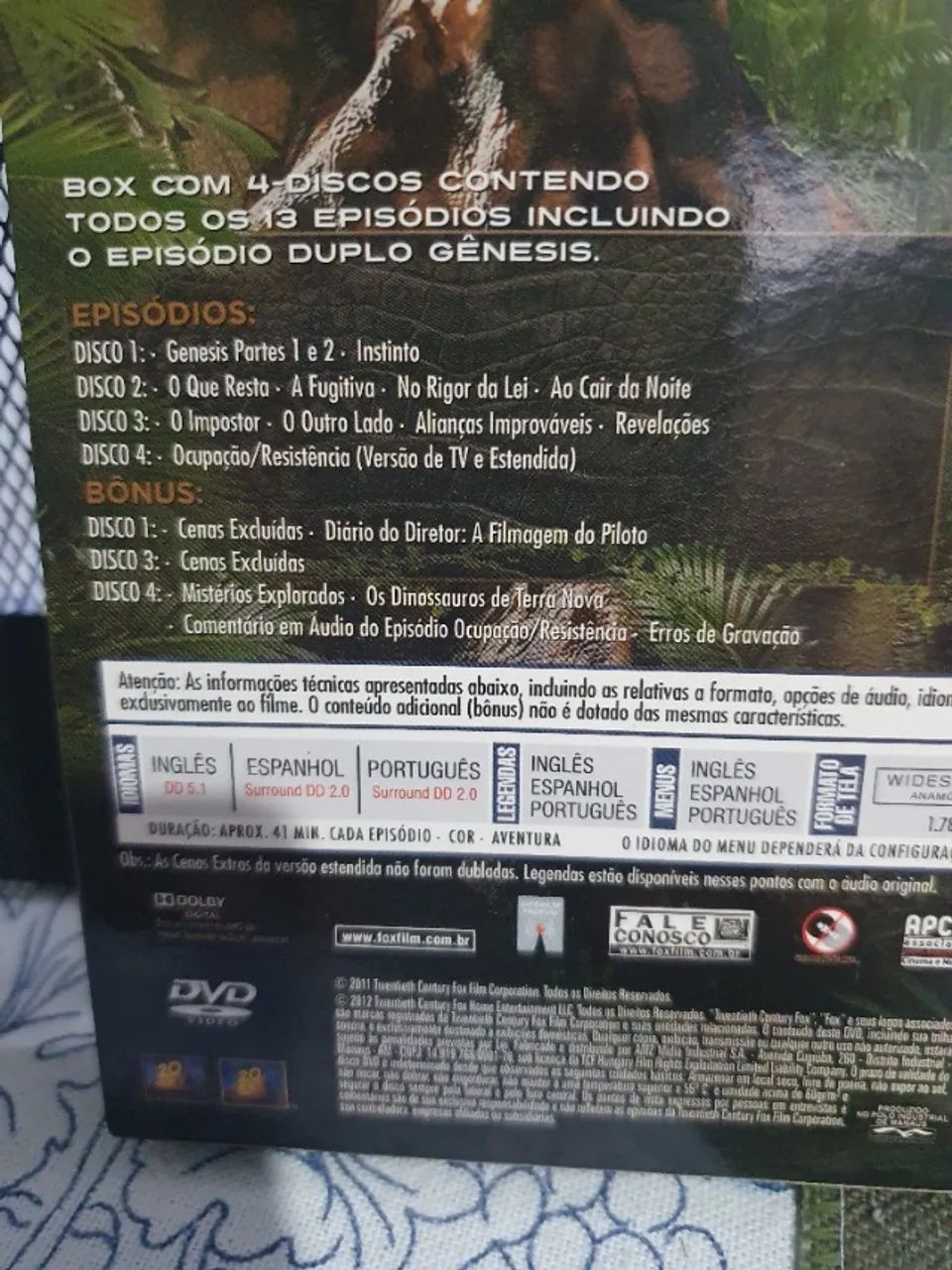 Box Terra Nova A Série Completa DVD (4 Discos) Original - Foto 5