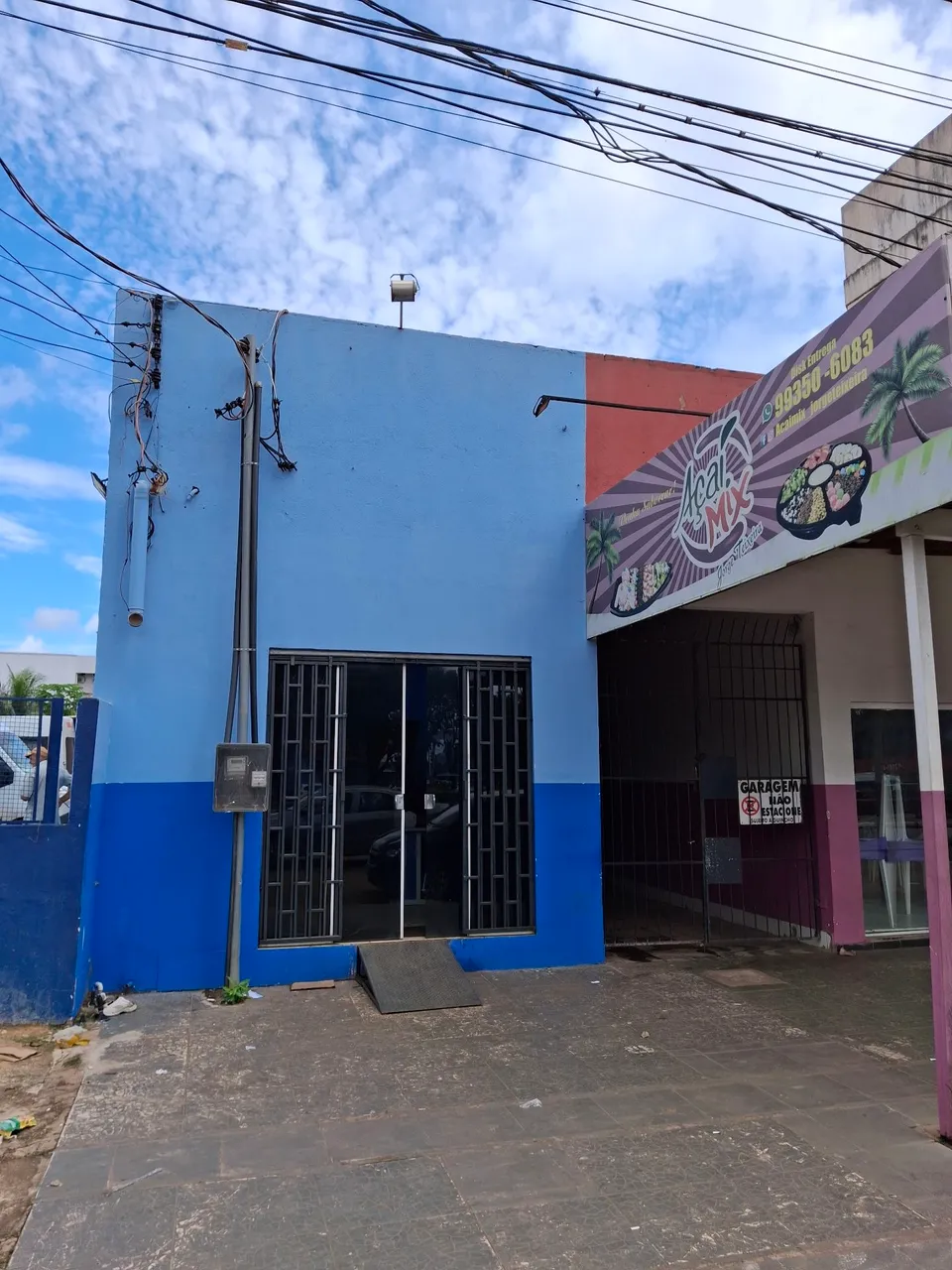 ALUGO PONTO COMERCIAL -(PONTO PINTADO DE AZUL) - AV. JORGE TEIXEIRA/FRENTE NOVA RODOVIARIA
