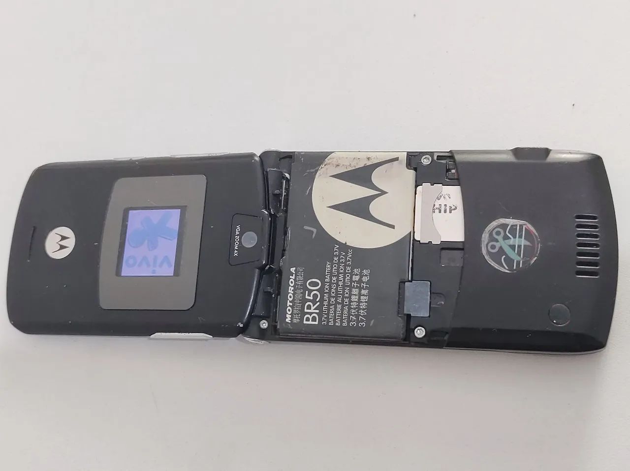 Celular Motorola Razr V3 Vintage Op. Vivo funcionando  - Foto 5