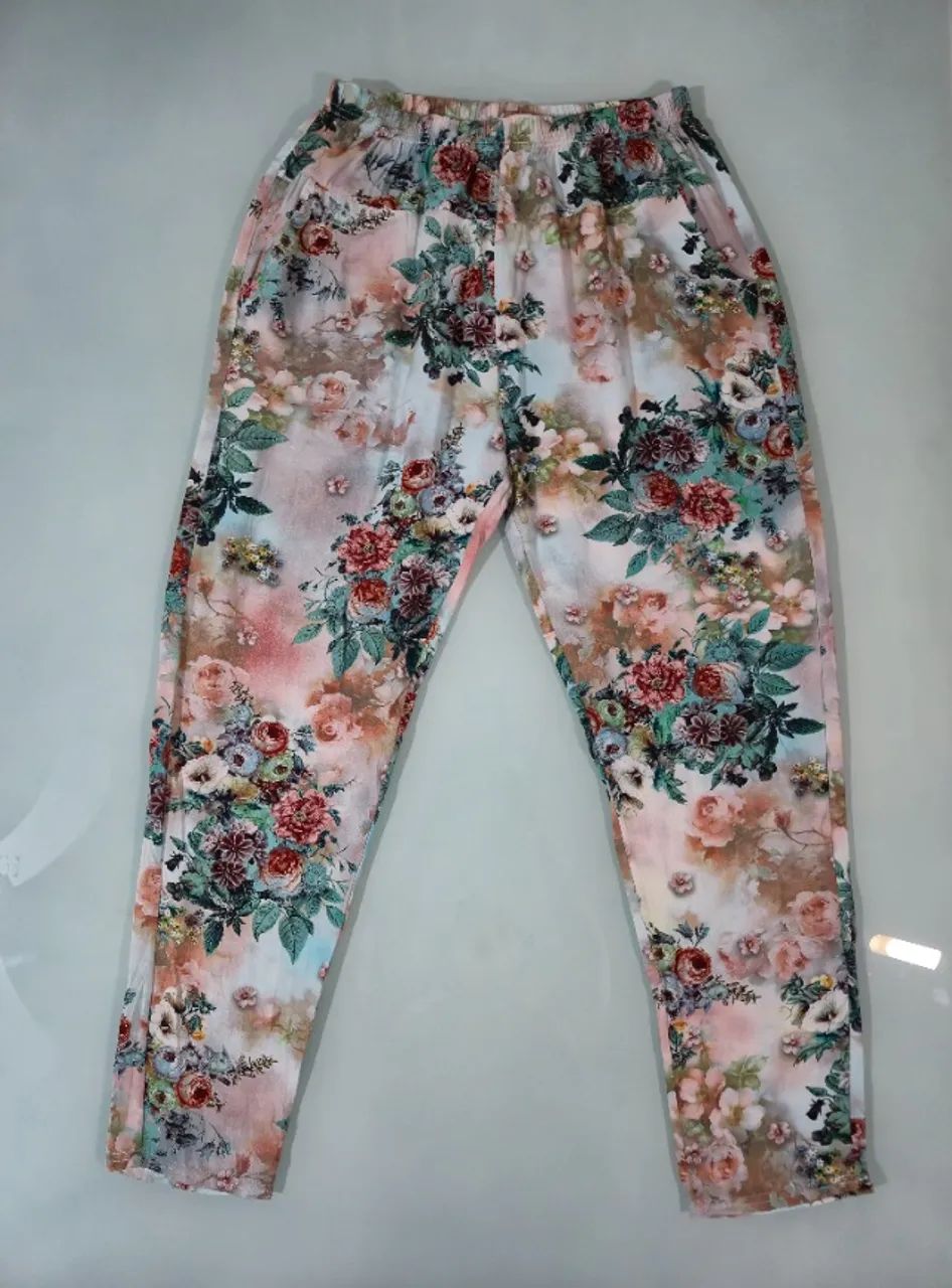 Calça pijama estampada - usada - Foto 3