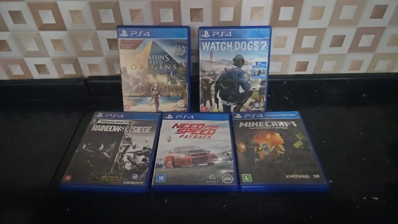 Ps4 com jogos - Foto 5