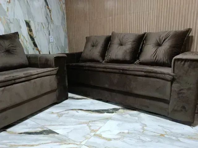 Sofá barcelona 2 e 3 lugares (CONSULTE CORES)  - Foto 2