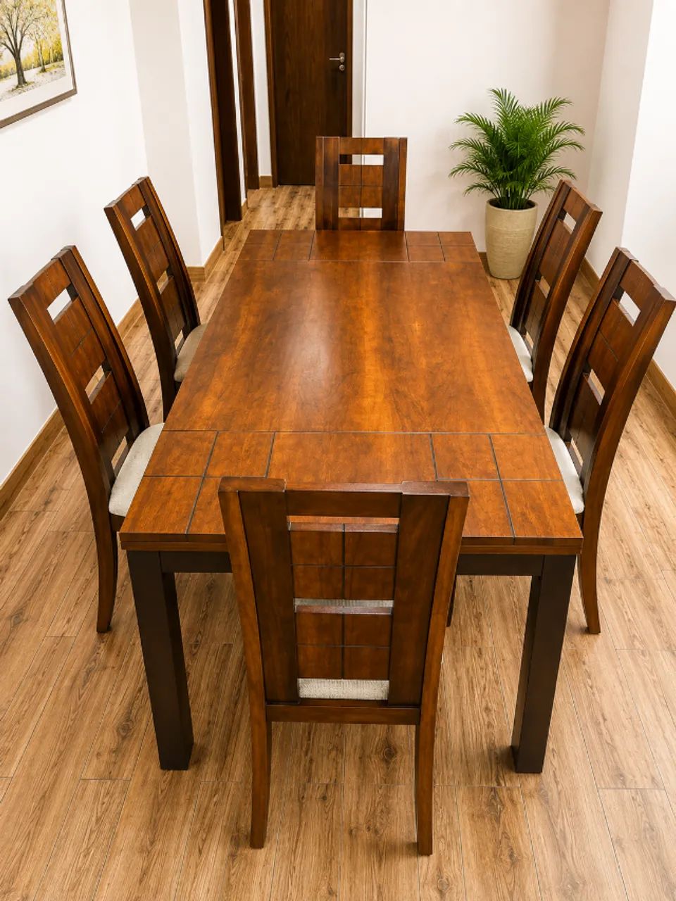 MESA DE JANTAR EM MADEIRA  - Foto 3