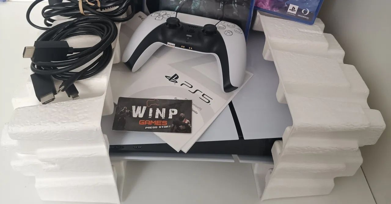 PS5 com leitor de disco, Semi-novo!!! - Foto 5