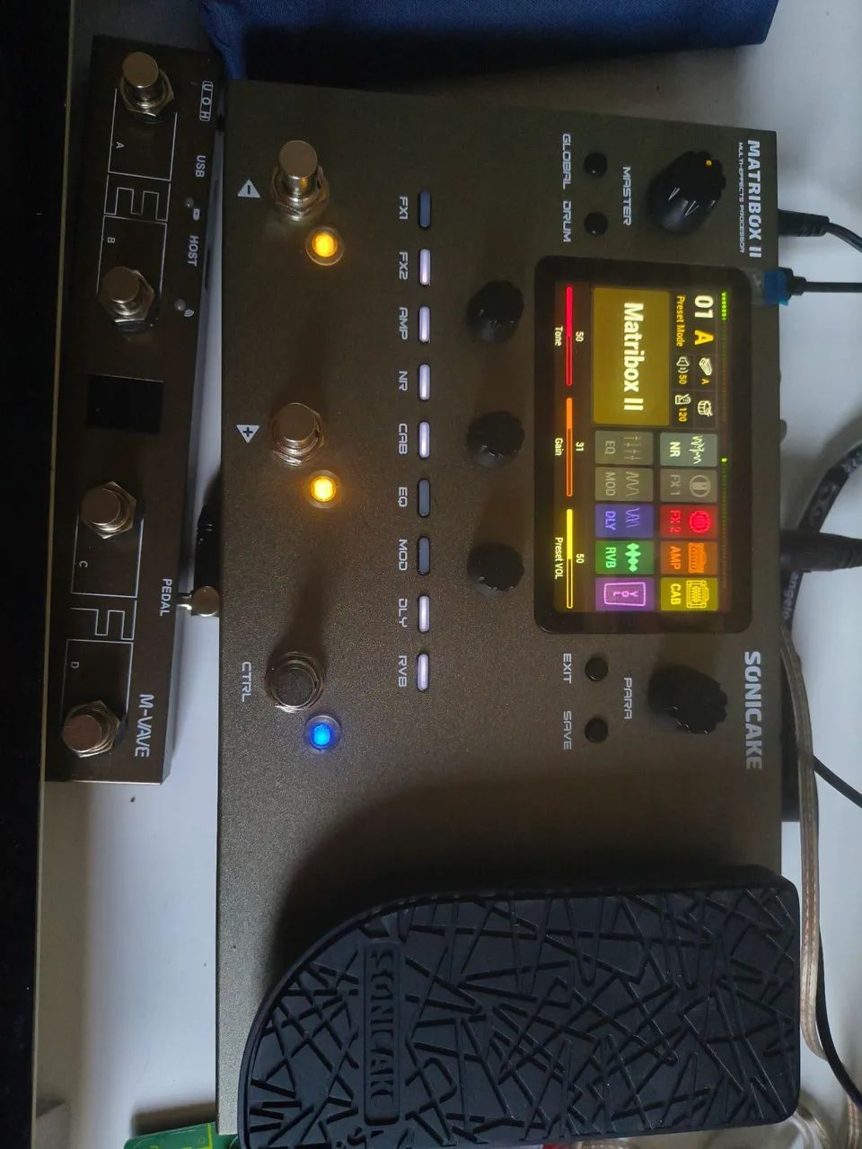 Matribox 2 e controlador Chocolate Midi plus