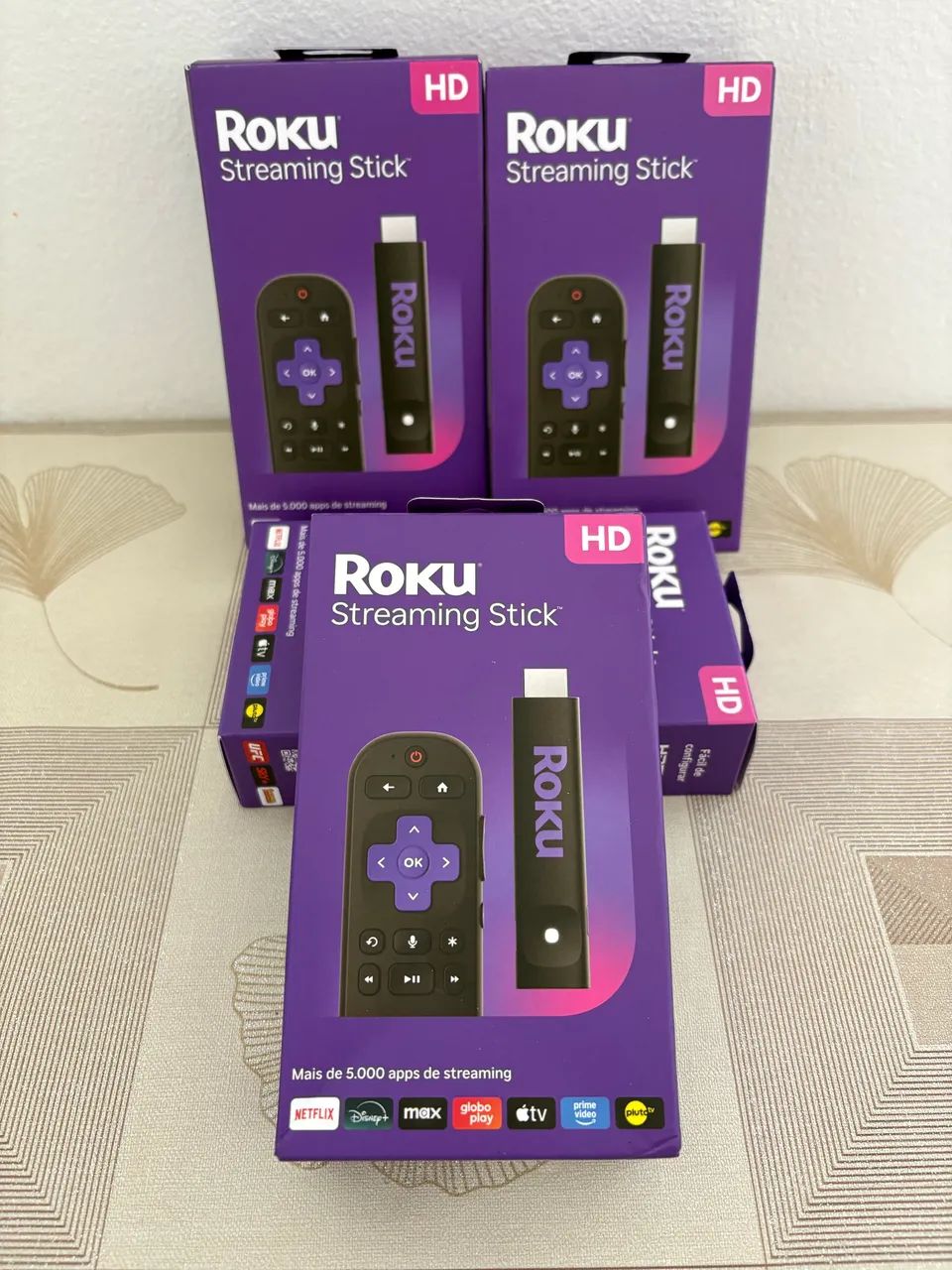 Roku HD com Vol. + - no controle - Foto 2
