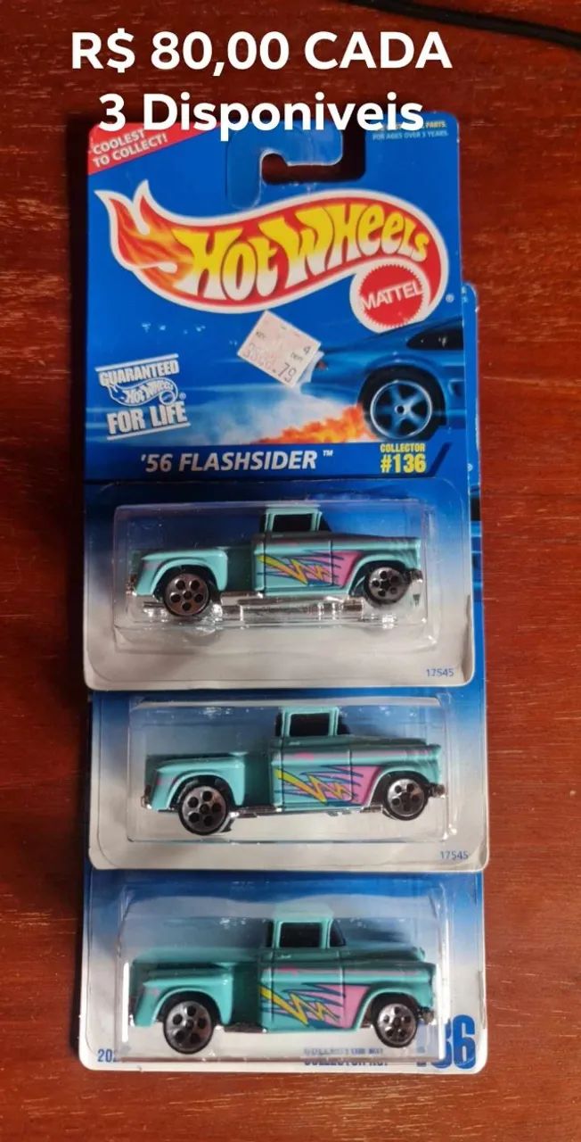 Hot Wheels '56 Flashsider Azul - Main Line - Escala 1:64