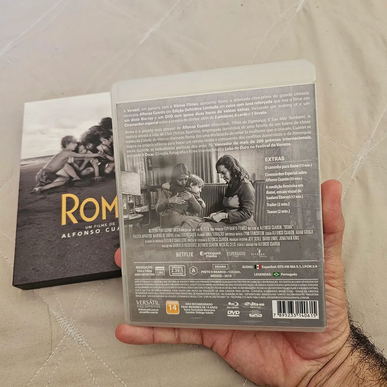Blu ray Roma, edição especial - Foto 3