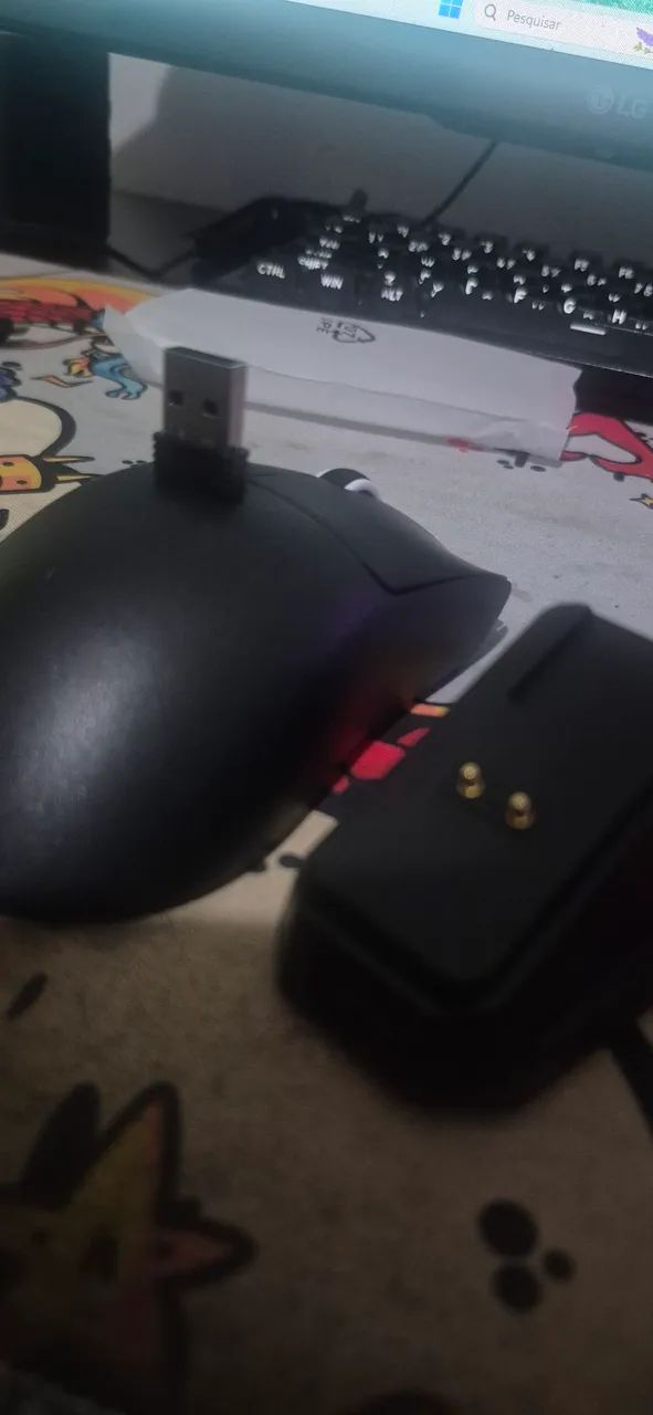 MOUSE ATTACK SHARK X11 COM DOCK DE CARREGAMENTO (LACRADO) - Foto 5