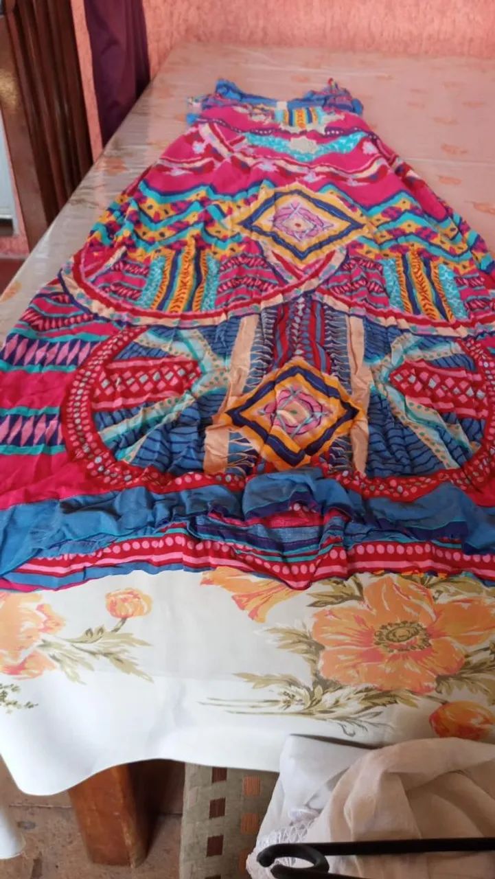 Vestido viscose M estado de novo  - Foto 5