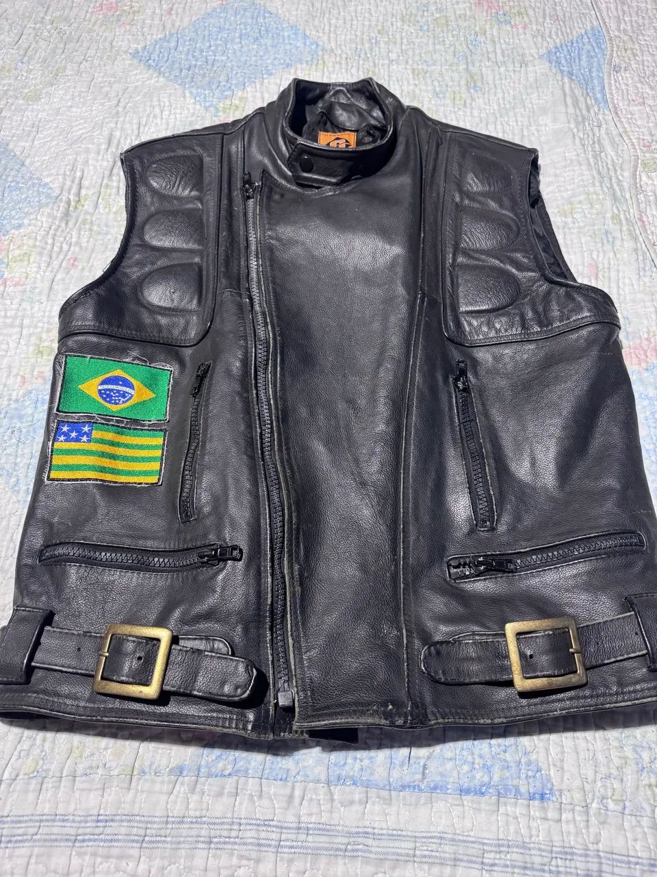 Jaqueta de couro motociclista  - Foto 2