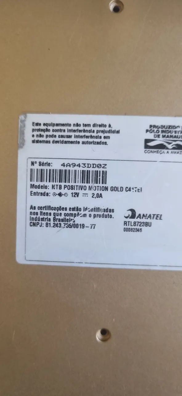 Vendo notebook positivo motion gold  - Foto 5