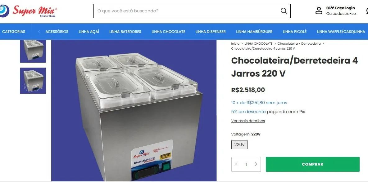 Chocolateira Super Mix Premium - Foto 6