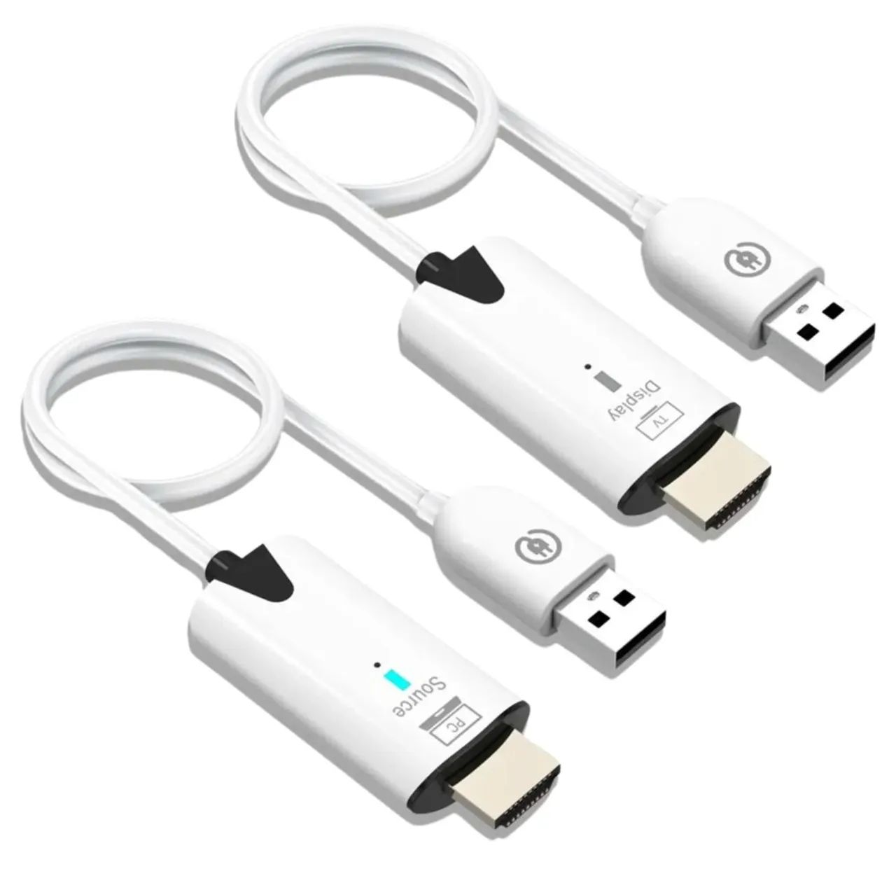 Transmissor E Receptor Hdmi Wireless Vikefon 1080p Alcanc30m - Foto 2