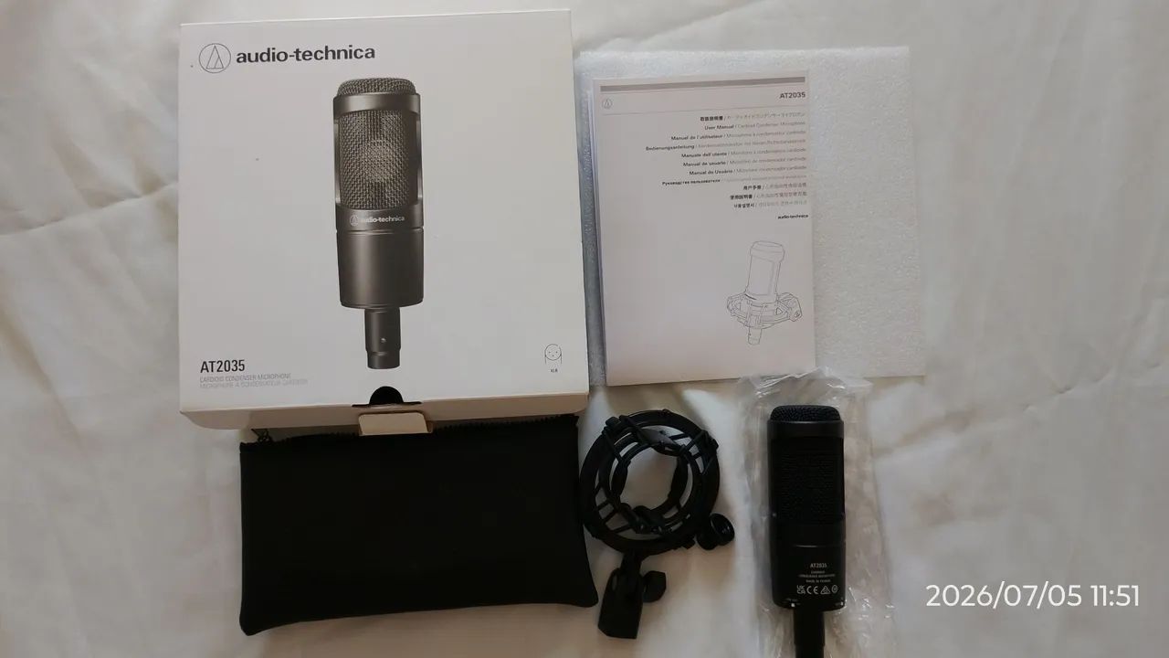 Microfone áudio TEC até 2035