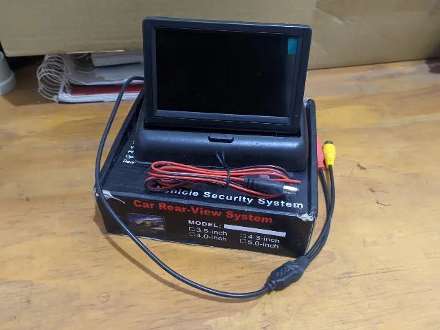 Monitor tft lcd 4.3 polegadas RCA