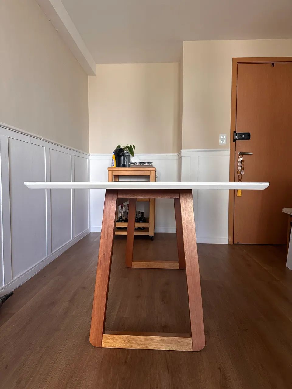 Mesa branca 1,60x90 cm QUEST  - Foto 4