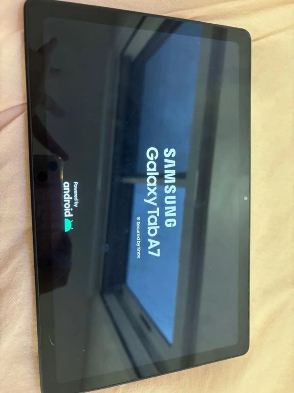 Galaxy Tab A7 com capa protetora - Foto 2