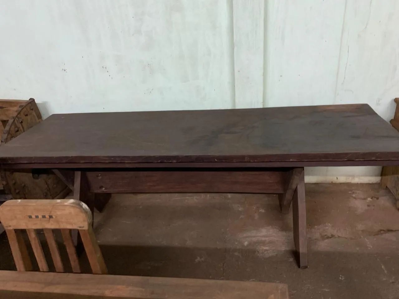 Mesa de madeira rústica - Foto 2