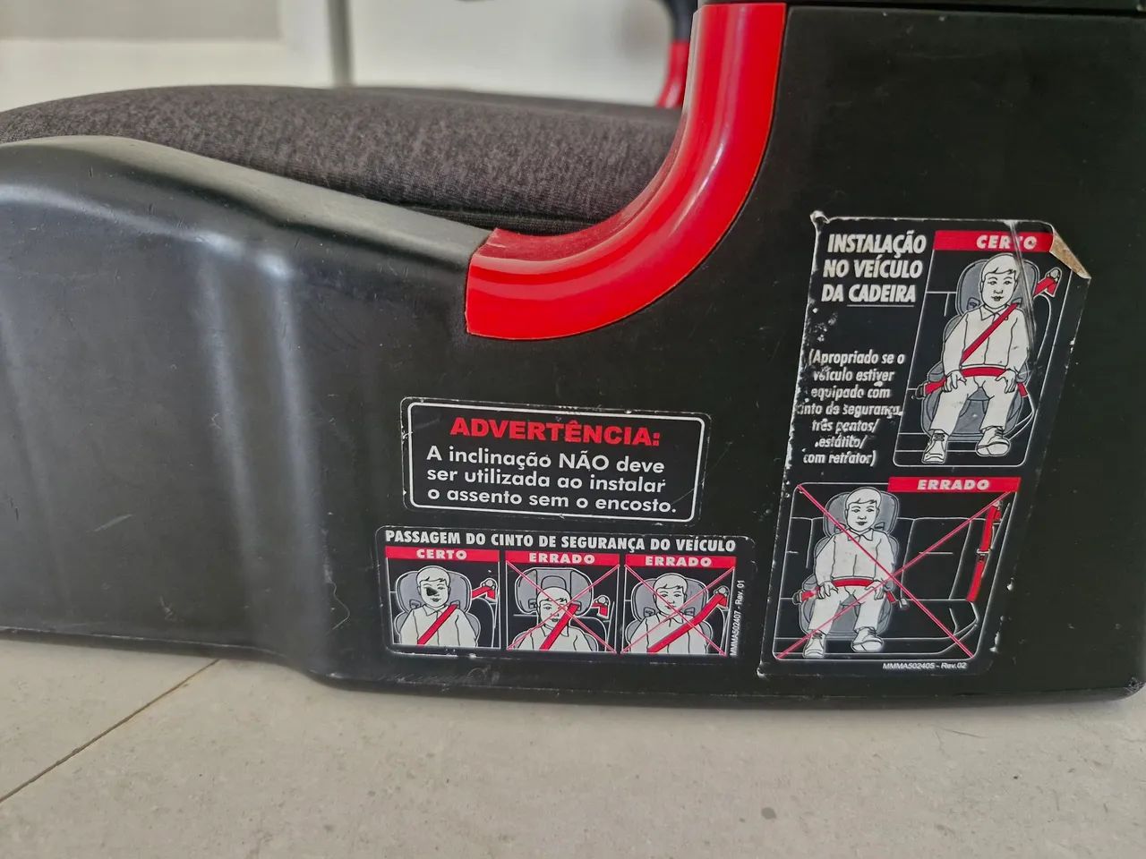 Cadeirinha PROTEGE BURIGOTTO DE 15 A 36KG