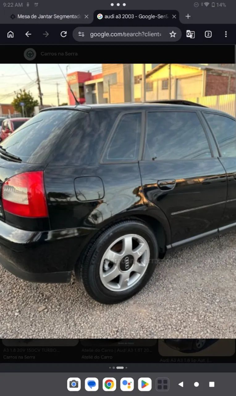 Audi A3 1.8 Turbo 3P Aut. 2003