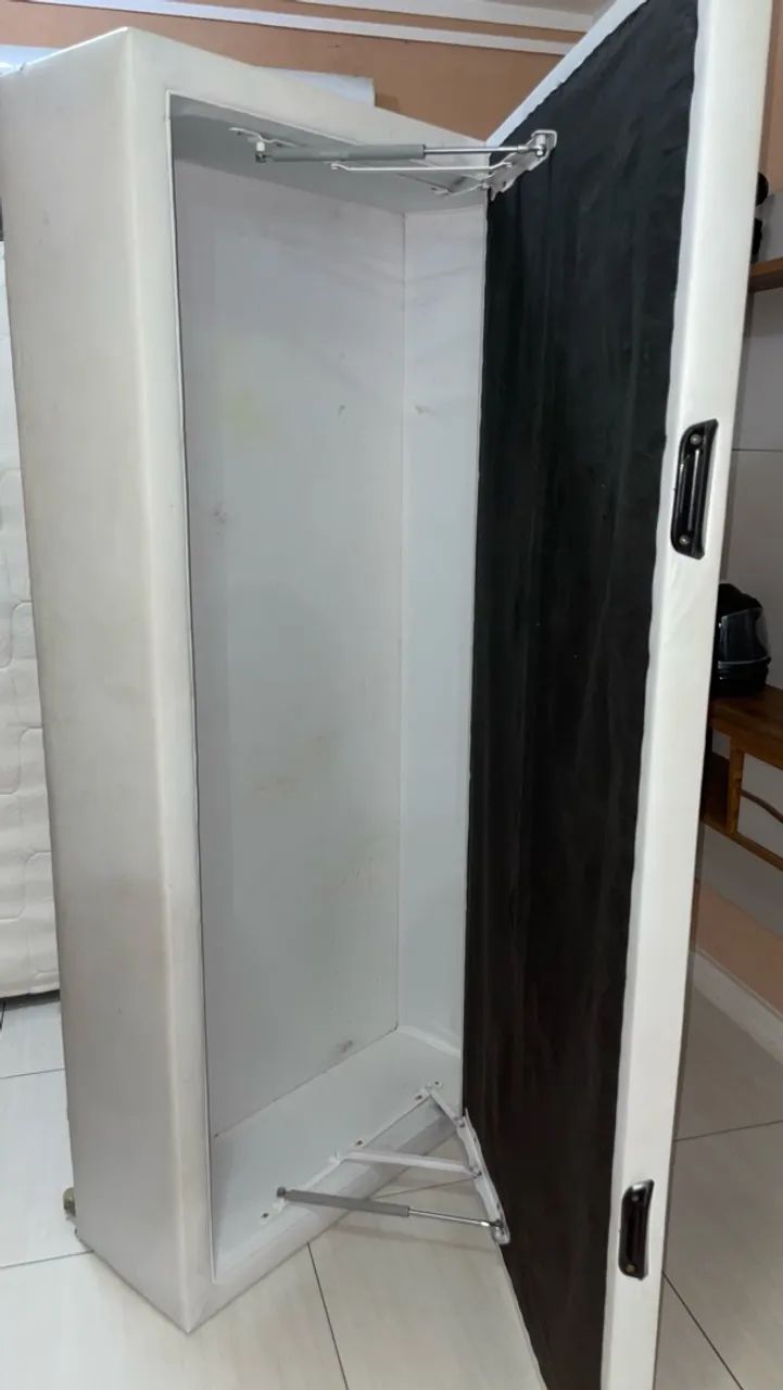 Cama de solteiro baú novo