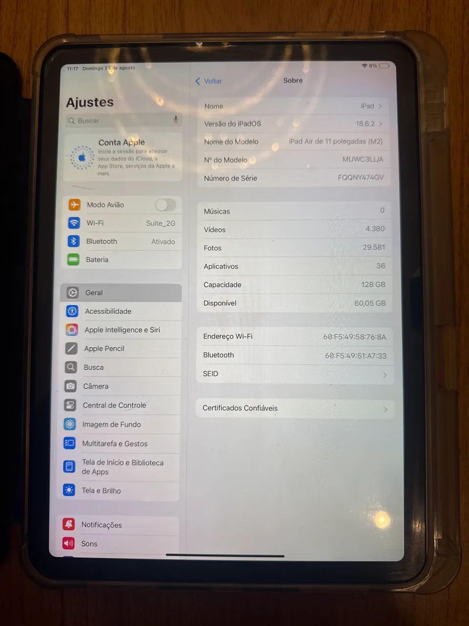 iPad Air 11? com chip M2, 128 GB, modelo de 2024 - Foto 2