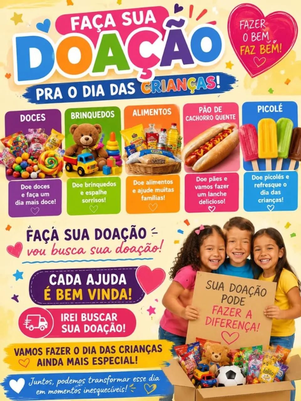 Festa de dia das crianças 